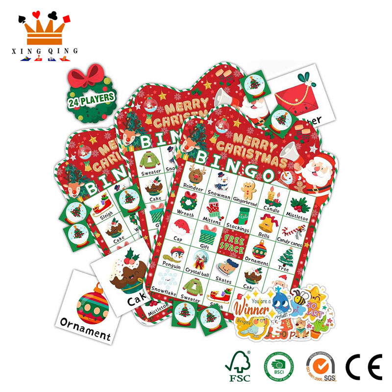 Apakah kelebihan Kad Permainan Merry Christmas?